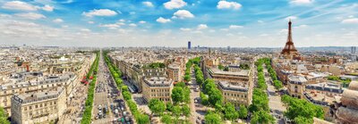 CK Turancar, Letecký poznávací zájazd, Francúzsko, Paríž, Panoráma