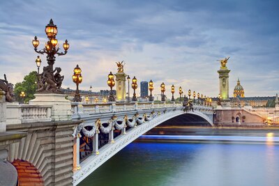 CK Turancar, Letecký poznávací zájazd, Francúzsko, Paríž, Most Alexandra III.