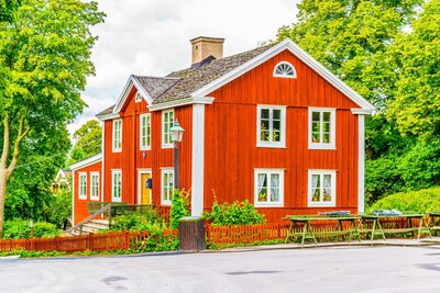 CK Turancar, Letecký poznávací zájazd, Švédsko, Štokholm, Nordiska museet Skansen