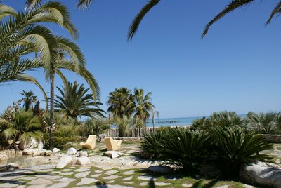 Rezidencia Mediterraneo due - pláž - CK Turancar (San Benedetto del Tronto - Palmová riviéra)