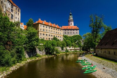 CK Turancar, autobusový poznávací zájazd, Česko a Rakúsko, Český Krumlov, hrad