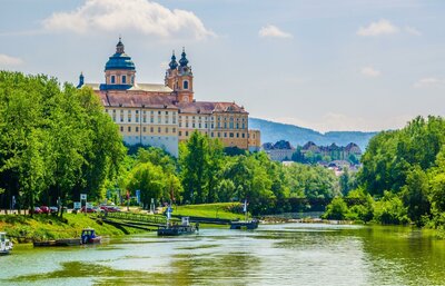 CK Turancar, autobusový poznávací zájazd, Česko a Rakúsko, Melk, benediktínsky kláštor