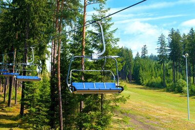 CK Turancar, autobusový poznávací zájazd, Česko a Rakúsko, Lipno nad Vltavou - lanovka