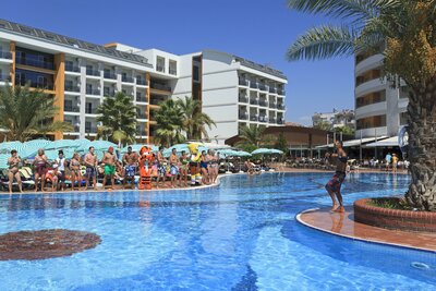 Hotel My Home Resort - bazén - letecký zájazd CK Turancar - Turecko Avsallar
