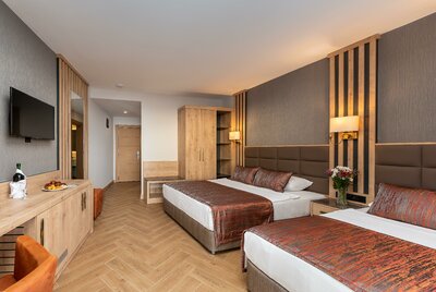 Hotel My Home Resort - izba s výhľadom na more blok D - letecký zájazd CK Turancar - Turecko, Avsallar