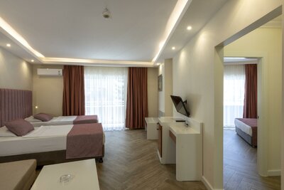 Hotel My Home Resort - rodinná izba - letecký zájazd CK Turancar - Turecko, Avsallar
