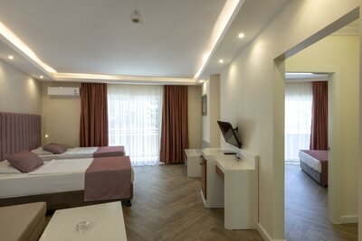 Hotel My Home Resort - rodinná izba - letecký zájazd CK Turancar - Turecko Avsallar