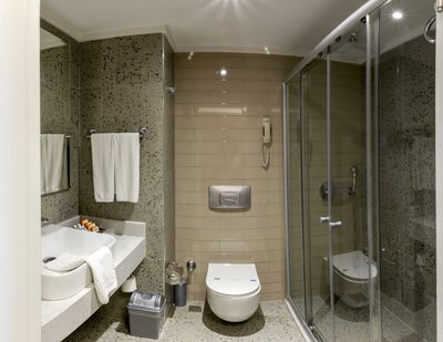 Hotel My Home Resort - kúpeľňa - letecký zájazd CK Turancar - Turecko, Avsallar