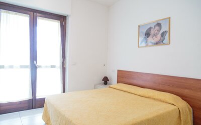 Rezidencia Casa Vacanze Adriatico - spálňa - autobusový zájazd CK Turancar (San Benedetto del Tronto - Palmová riviéra)