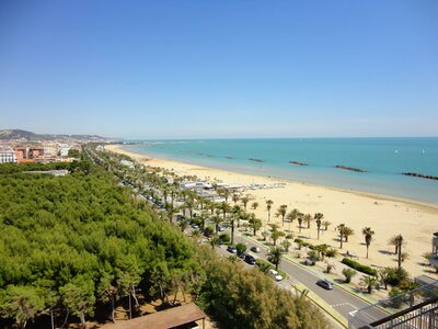 Rezidencia Mediterraneo - pláž - zájazd vlastnou dopravou CK Turancar - Taliansko - San Benedetto del Tronto - Palmová riviéra