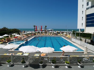 Hotel Bleart - bazén - Albánsko Durres (letecká doprava) CK Turancar
