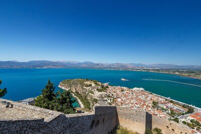 Kombinovaný poznávací zájazd-Veľký okruh Gréckom-Nafplio-pevnosť Palamidi