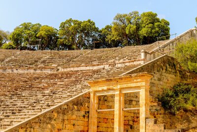 Letecký poznávací zájazd, Veľký okruh Gréckom, Epidavros