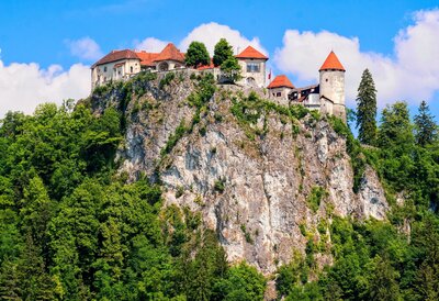 CK Turancar, autobusový poznávací zájazd, Slovinsko a Plitvické jazerá, Bled, Bledský hrad