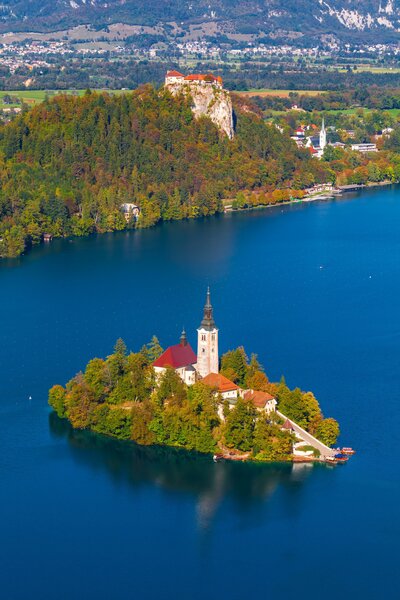 Autobusový poznávací zájazd, Slovinsko a Plitvické jazerá, Bled, Bledské jazero