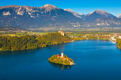 Autobusový poznávací zájazd, Slovinsko a Plitvické jazerá, Bled, Bledské jazero