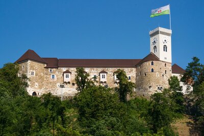 CK Turancar, autobusový poznávací zájazd, Slovinsko a Plitvické jazerá, Ljubljanský hrad