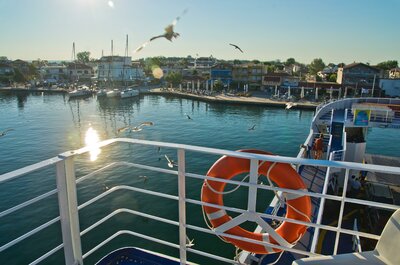 Apartmány Sofi - plavba- autobusová doprava CK Turancar (Thasos, Pefkari)