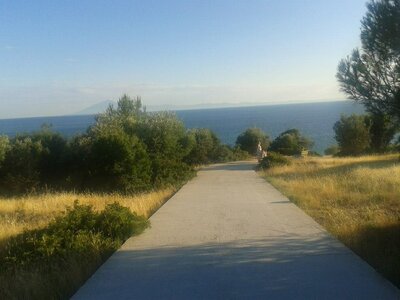 Apartmány Sofi - promenáda medzi Limenáriou cez Pefkari do Potosu - autobusová doprava CK Turancar (Thasos, Pefkari)