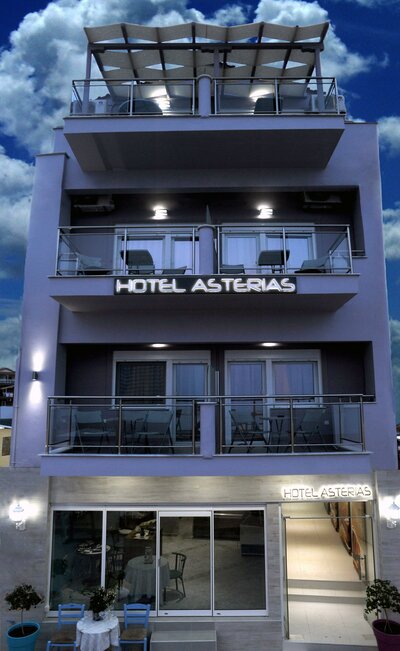 Hotel Asterias - letecký zájazd CK Turancar (Thasos, Limenaria)