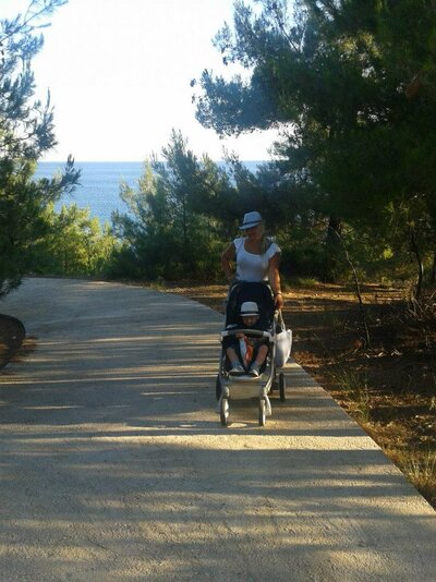 Hotel Asterias - promenáda z Limenarie do Potosu - letecký zájazd CK Turancar (Thasos Limenria)