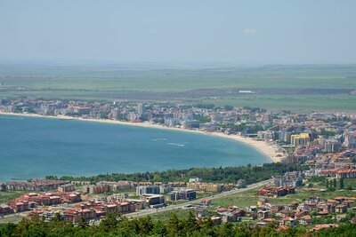 Hotel Laguna Park - letecky pohľad -letecký zájazd CK Turancar - Bulharsko, Slnečné pobrežie