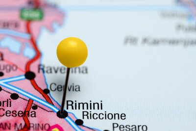 Hotel Bel Mare Rimini  Taliansko - zájazdy individuálnou dopravou CK TURANCAR - mapa