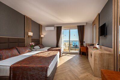 Hotel My Home Sky - izba Sea view - letecký zájazd CK Turancar - Turecko Avsallar
