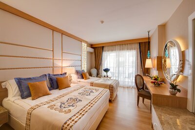 Hotel Quattro Beach Resort & Spa - izba - letecký zájazd CK Turancar - Turecko, Konakli
