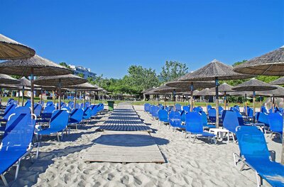 Hotel Sun Beach-Platamonas-Olympská riviéra-letecký zájazd CK Turancar-pláž