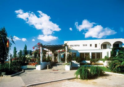 Grécko - Rodos - Hotel Kolymbia Sun - vstup do hotela