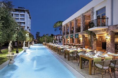 Hotel Ela Quality Resort - letecký zájazd CK Turancar - a´la carte reštaurácia - Turecko, Belek