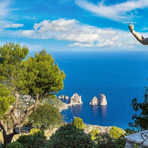 Kampánia a čarovný ostrov Capri