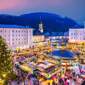Predvianočný Salzburg