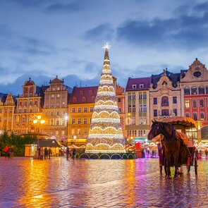 Predvianočný Wroclaw