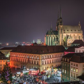Predvianočné Brno