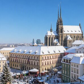 Predvianočné Brno