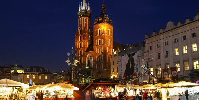 Predvianočný Krakow s Wieliczkou