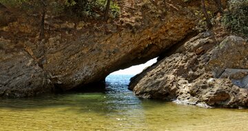 Rodon hotel -  Tripiti prírodný bazén Tripa  - letecký zájazd CK Turancra (Thasos Tripiti)