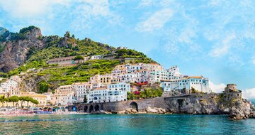 CK Turancar, autobusový poznávací zájazd, Kampánia s pobytom pri mori, Amalfi