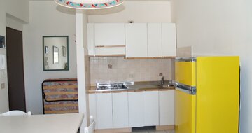 Apartmány Triestina - kuchyňa - autobusová zájazd CK Turancar - Taliansko, Bibione