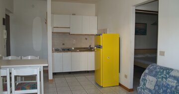 Apartmány Triestina - kuchyňa - autobusová zájazd CK Turancar - Taliansko, Bibione