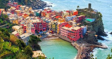 CK Turancar, autobusový poznávací zájazd, Ligúrska riviéra s kúpaním, Cinque Terre, Vernazza