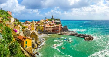 CK Turancar, autobusový poznávací zájazd, Ligúrska riviéra s kúpaním, Cinque Terre, Vernazza