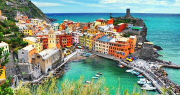 Autobusový poznávací zájazd, Taliansko, Ligúria, Cinque Terre, Vernazza
