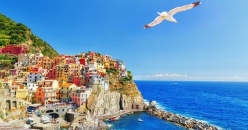 Autobusový poznávací zájazd, Taliansko, Ligúria, Cinque Terre, Manarola 