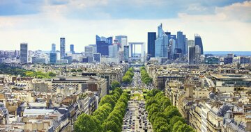 CK Turancar, autobusový poznávací zájazd, Paríž - perla na Seine, La Défense