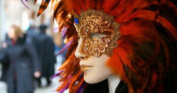 CK Turancar, Autobusový poznávací zájazd, Taliansko, Benátsky karneval, masky