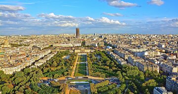 CK Turancar, autobusový poznávací zájazd, Paríž a Disneyland, panoráma Paríža