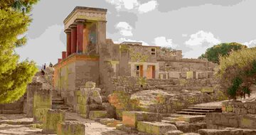 Grécko - Kréta - Palác Knossos-fakultatívny probgram-letecký zájazd CK Turancar-Kréta
